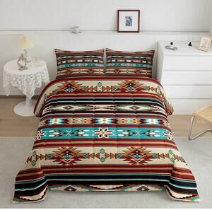 Feel You Comforter and Sham for Toddler Bed 42” x 58” Southwest Design